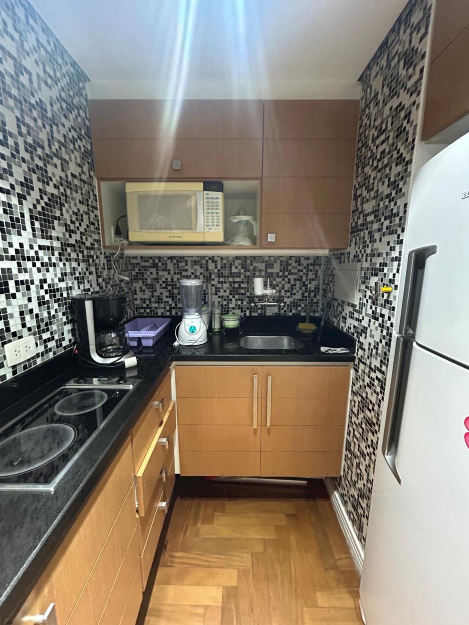 Apartamento Flat Mercu Adagi Moema Com Cozinha E Garagem 615 São Paulo